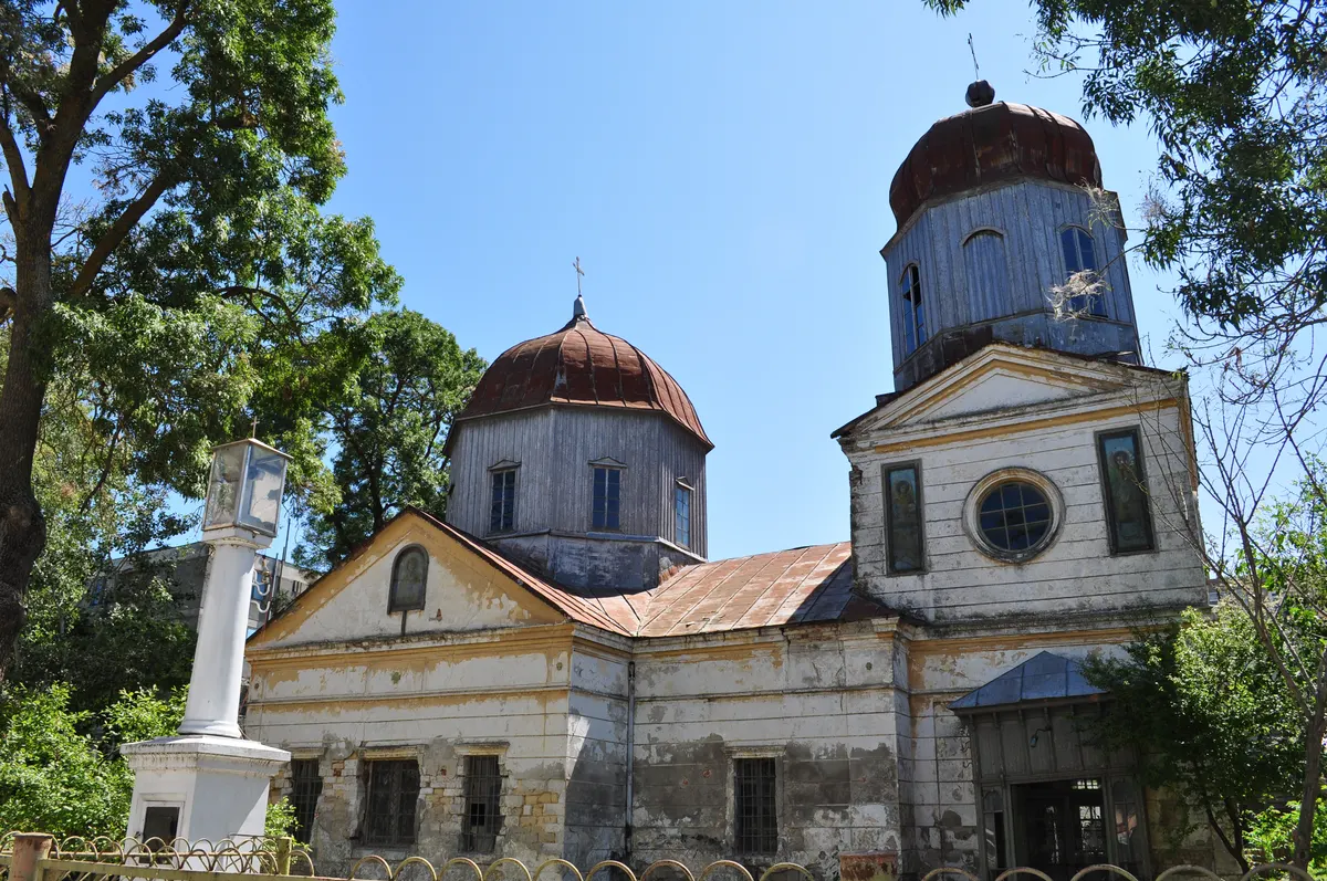 The Greek church in Sulina